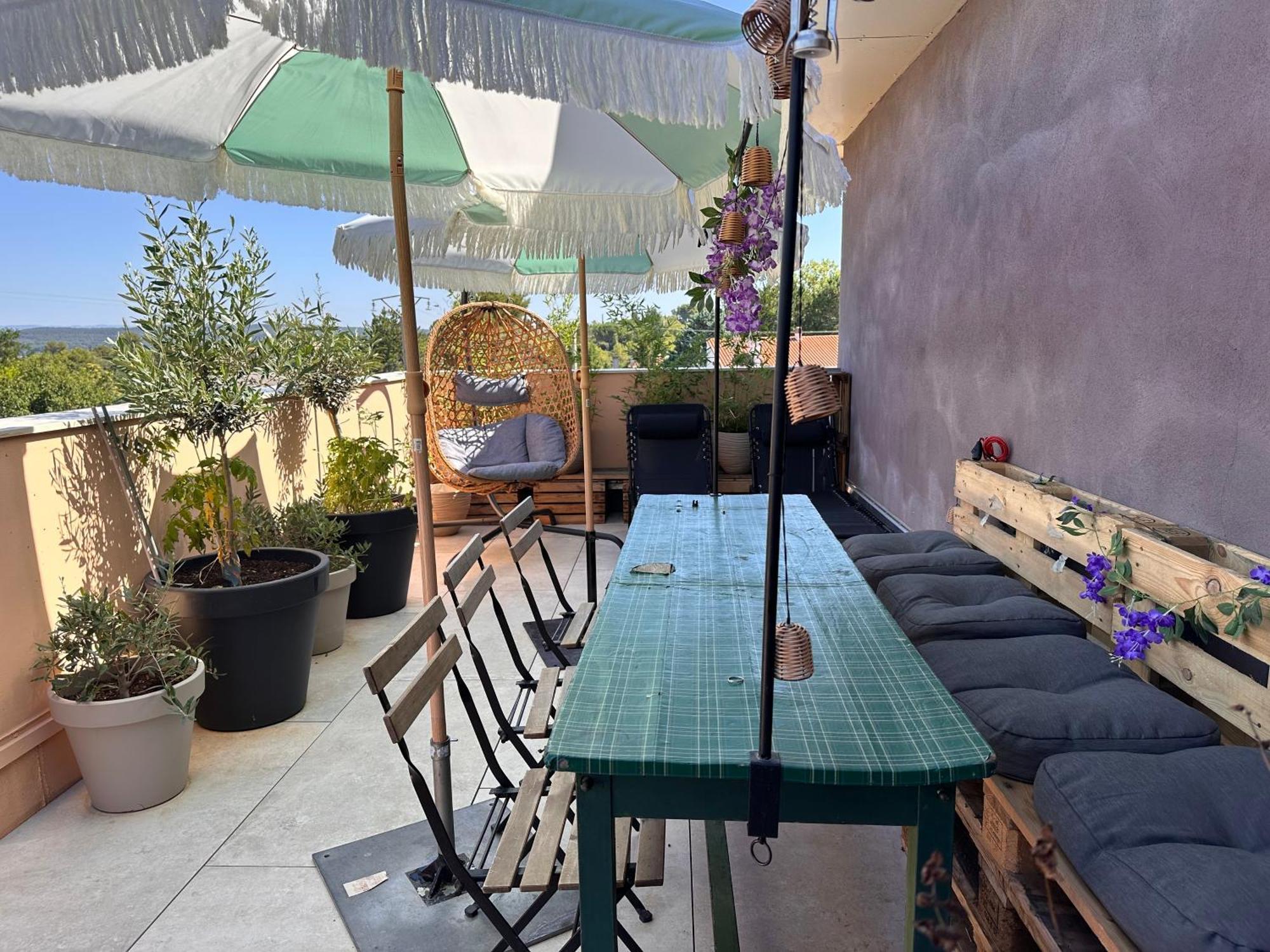 Joli Studio Le Clos D'Aix Avec Grande Terrasse Piscine Et Parking Gratuit Aix-en-Provence Eksteriør billede